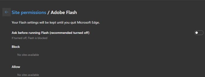 Adobe Flash Edge