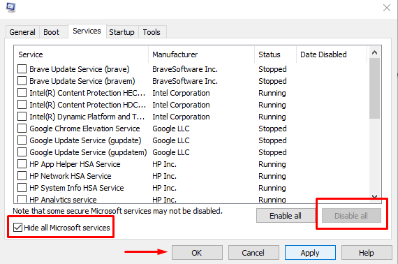 Troubleshoot in a Clean Boot State