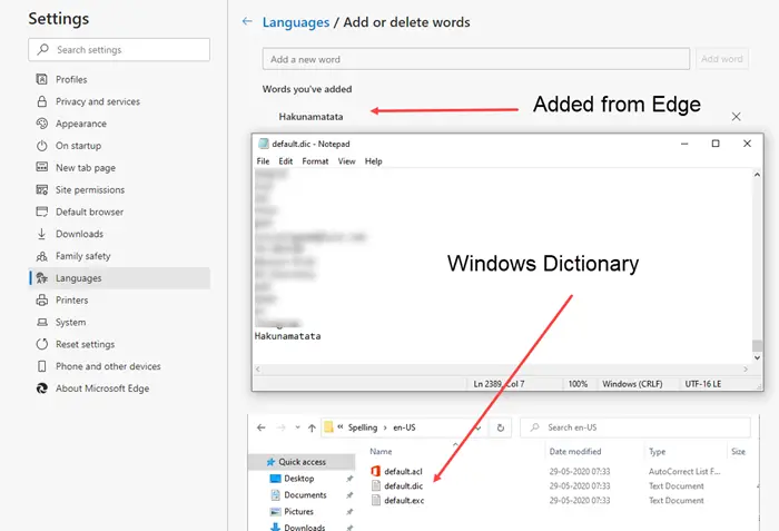 Enable Windows Spellcheck in Microsoft Edge