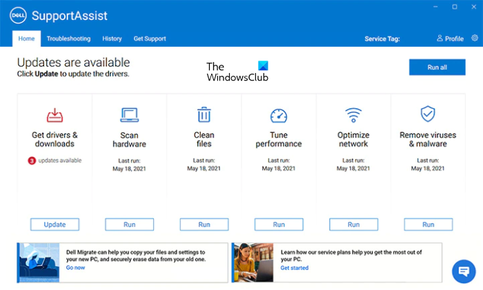 How to use Dell SupportAssist