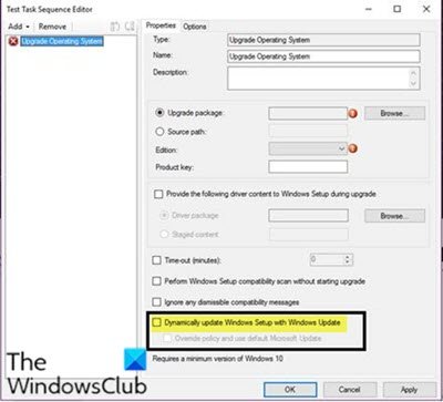 Windows Feature Update not installing on devices pointing to an Intranet location