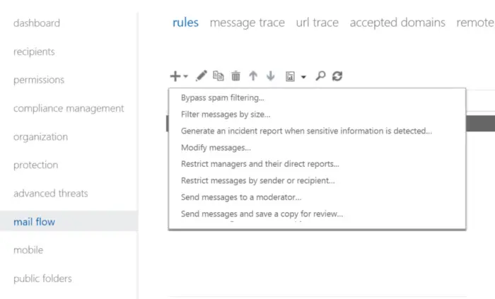 Ransomware rule Microsoft Office 365