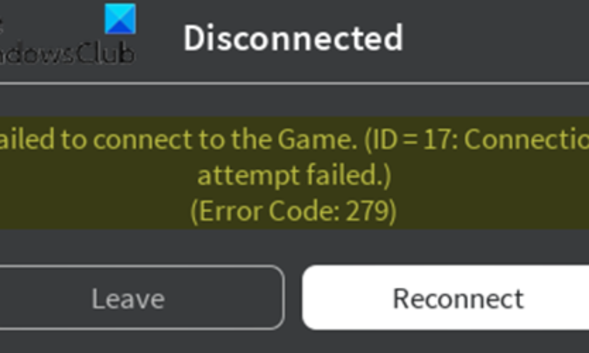 roblox error code 261