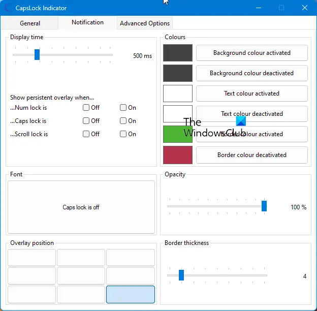 free Keyboard Status Indicator software