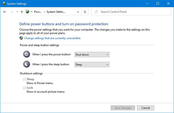 Hibernate option is missing in Control Panel in Windows 10