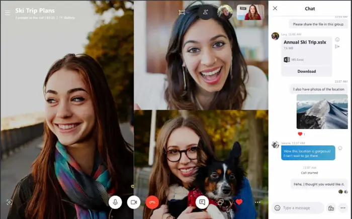 Skype for Business meetings - Poll, Q&A & Whiteboard features