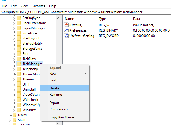 How to Reset Task Manager to Default in Windows 10