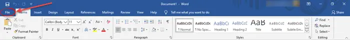 How to Search For Online Templates in MS Word in Windows 10