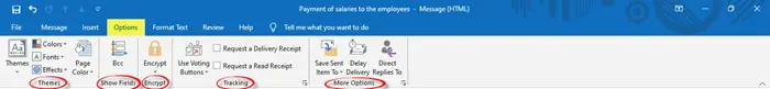 How to create a new email in Outlook