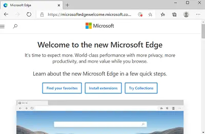 Microsoft Edge Chromium