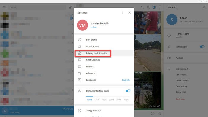 Telegram Messenger Privacy and Security Tips