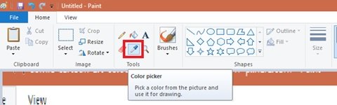 transparency in ms paint