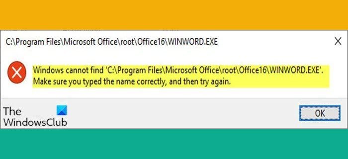 Windows-cannot-find-C-Program-Files
