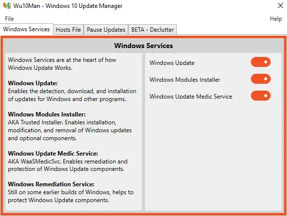 Stop Automatic Windows 10 Updates with Wu10Man