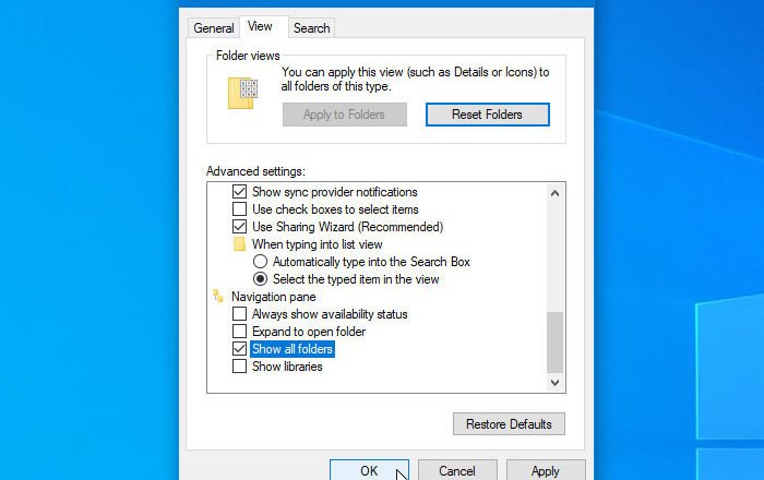 Add Recycle Bin to File Explorer Navigation Pane