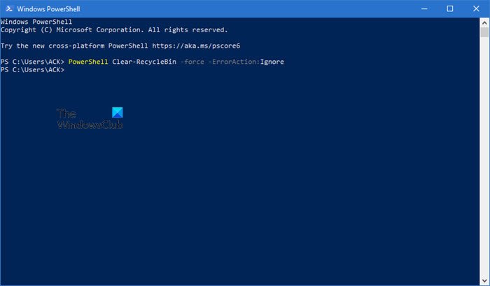 command line force empty trash command line force empty trash