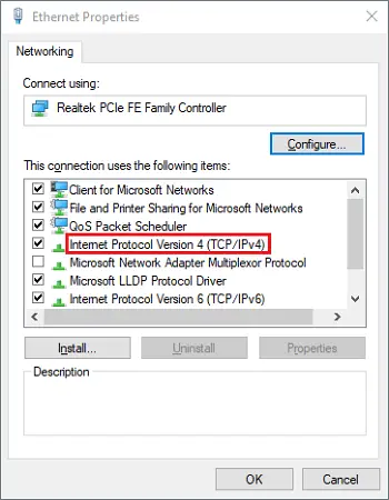 ethernet-connection-properties