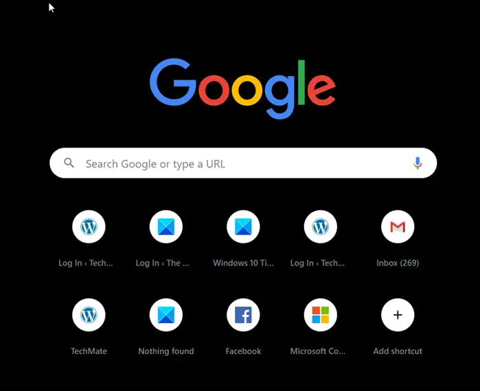 change Google background image in Chrome