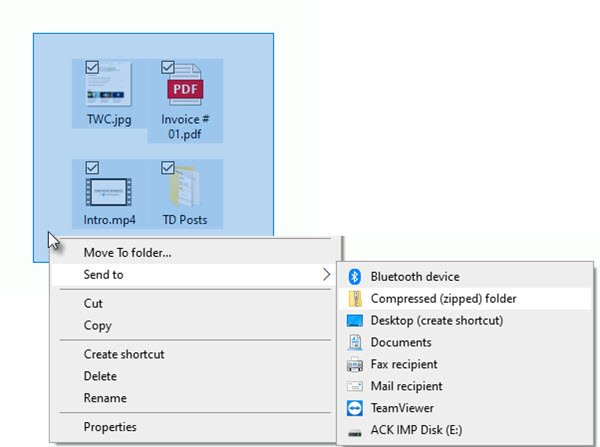 how to zip files