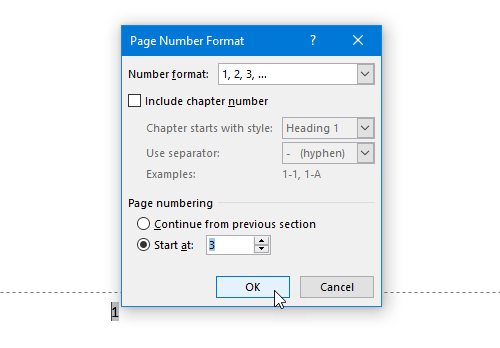 How to add  remove or insert page numbers in Word - 24