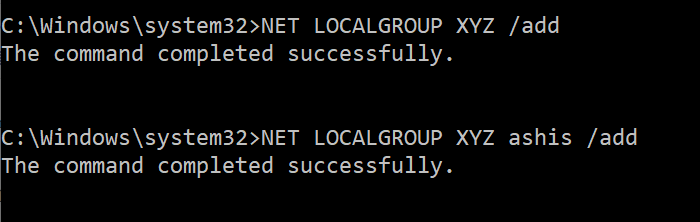 user and group management in windows command
