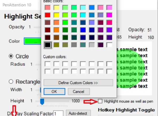 Mouse Pointer & Cursor Highlighter for PC