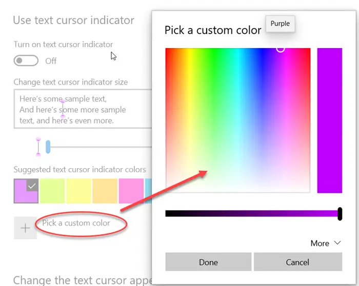 How to Change Text Cursor Thickness, Indicator, and Color - MajorGeeks