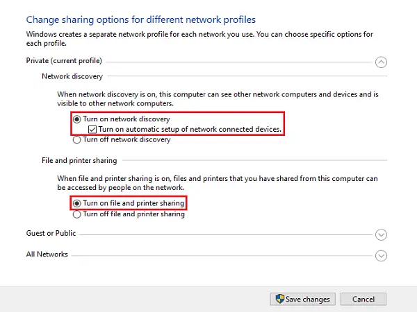 share-file-private-network