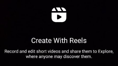 Create with Instagram Reels