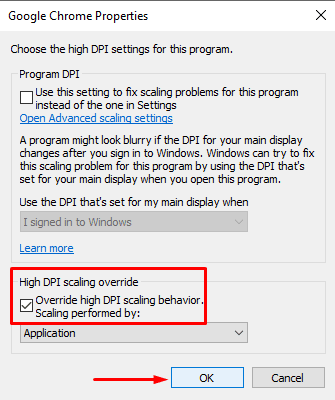 Fix Blurry File Open Dialog in Google Chrome.