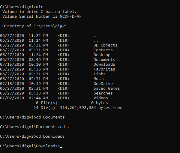 How to Change Directories in CMD (Command Prompt)