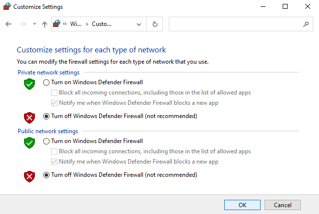 Как исправить ошибку Outlook 0x800ccc0f в Windows 10