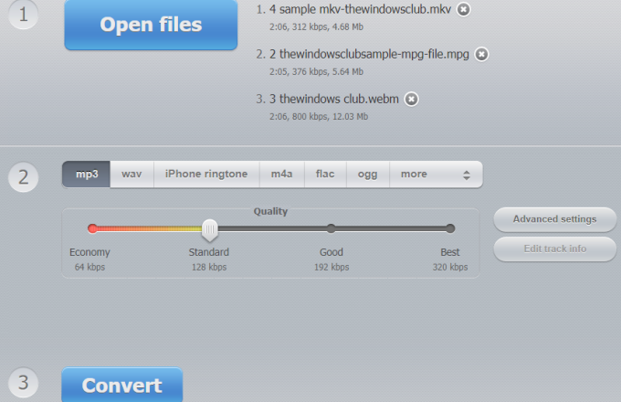 capture audio from video