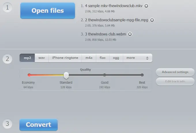 Online Audio Converter