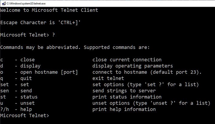 Что такое Telnet? Как включить Telnet в Windows 10