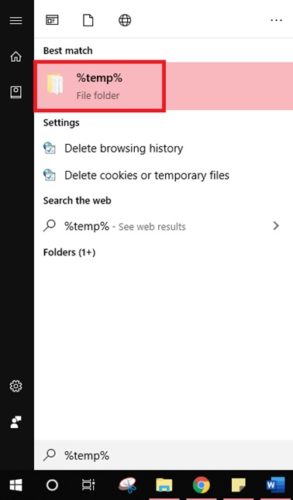 How to delete Temporary Files on Windows 11/10