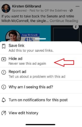 Hide Political Ads From Facebook 7