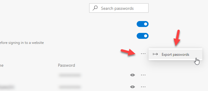 So Importieren Oder Exportieren Sie Gespeicherte Passwörter Aus Microsoft Edge