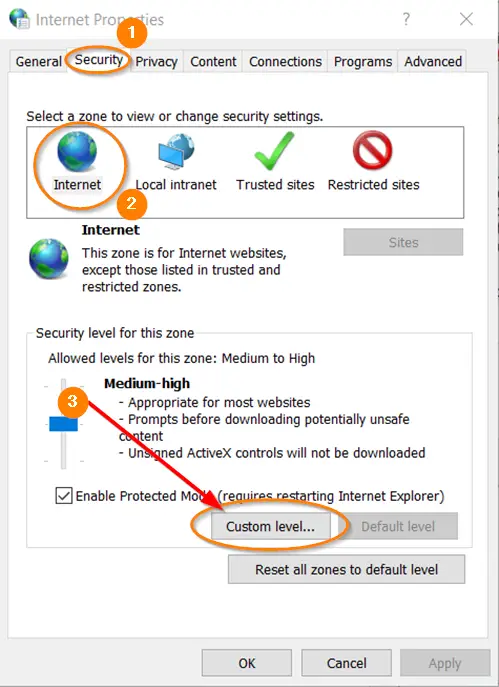 Chrome blocking downloads with Network failed error