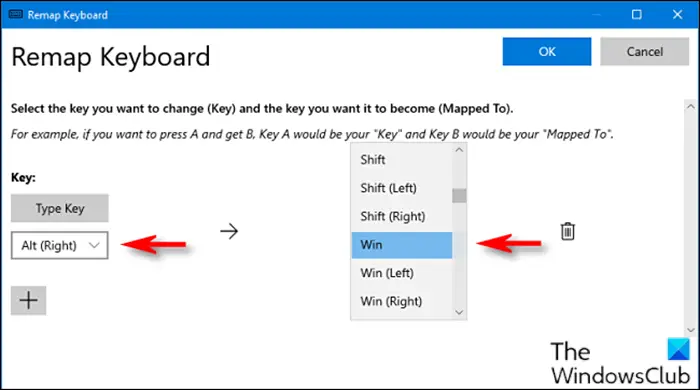 Map Windows Key on older classic keyboard