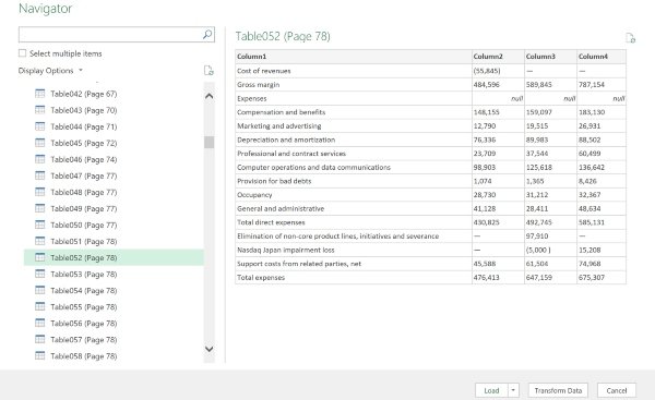 Microsoft Excel PDF Importer
