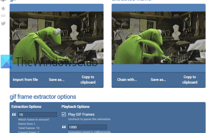 extract frames from animated gif