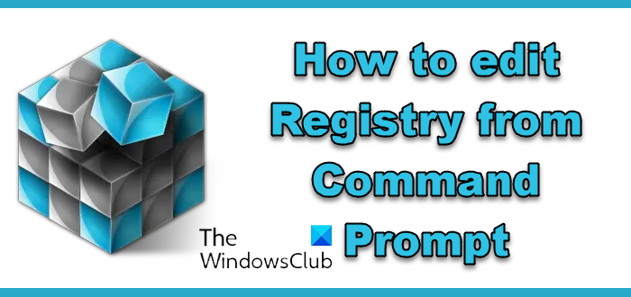 edit Registry from Command Prompt