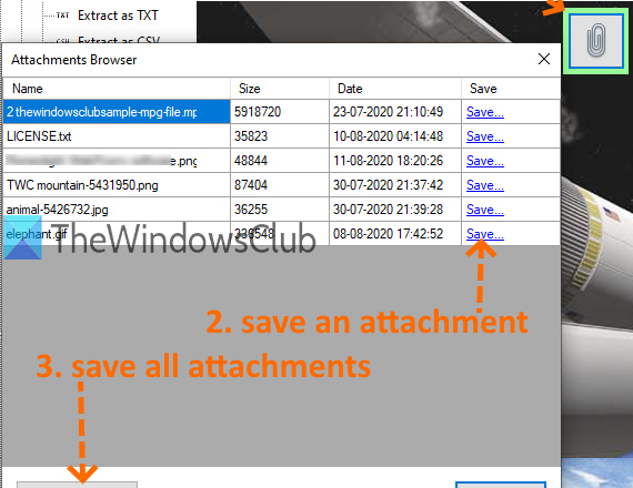 extract attachments from pdf