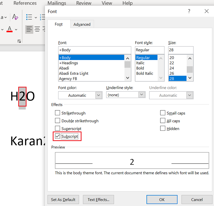 how to make a superscript and citation in word how to make a superscript and citation in word