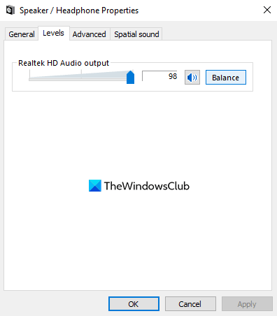 Как поменять баланс звука в windows 10