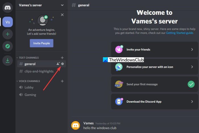 use Text-to-Speech feature in Discord