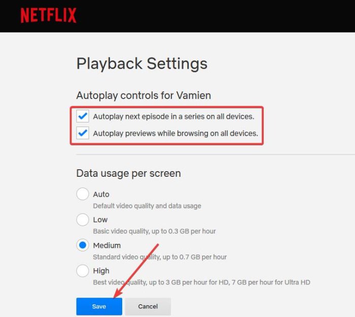 How to turn off Are you still watching message in Netflix