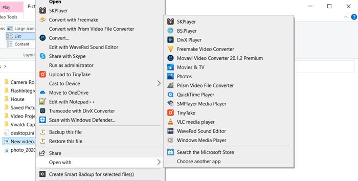 How to make VLC the default media player in Windows 10