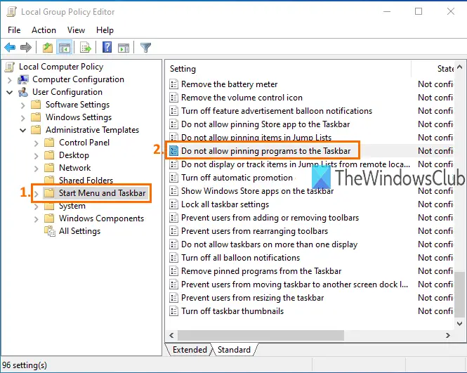 unpin edge from taskbar for all users unpin edge from taskbar for all users
